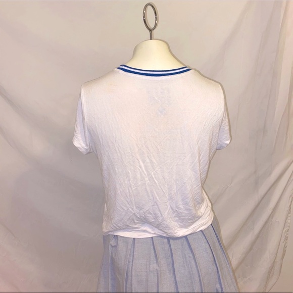 Laguna Ringer Cropped Baby Tee - Picture 3 of 5